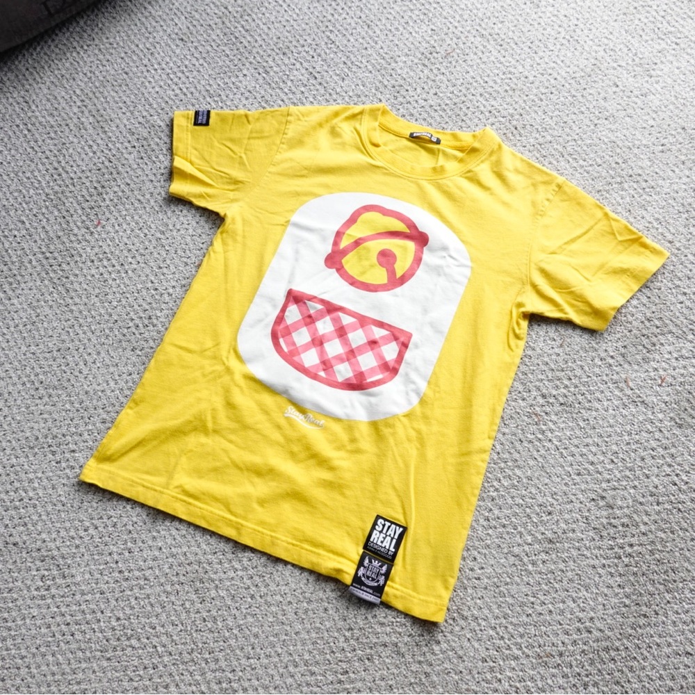 Doraemon x Stayreal t shirt women size M